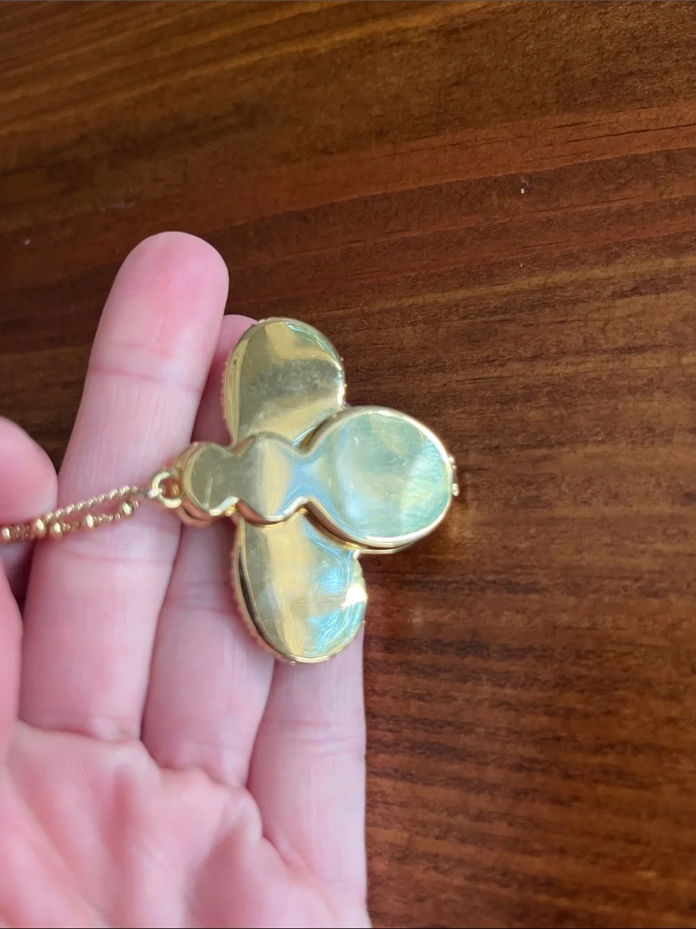 Kate Spade Queen Bee Locket Pendant Necklace